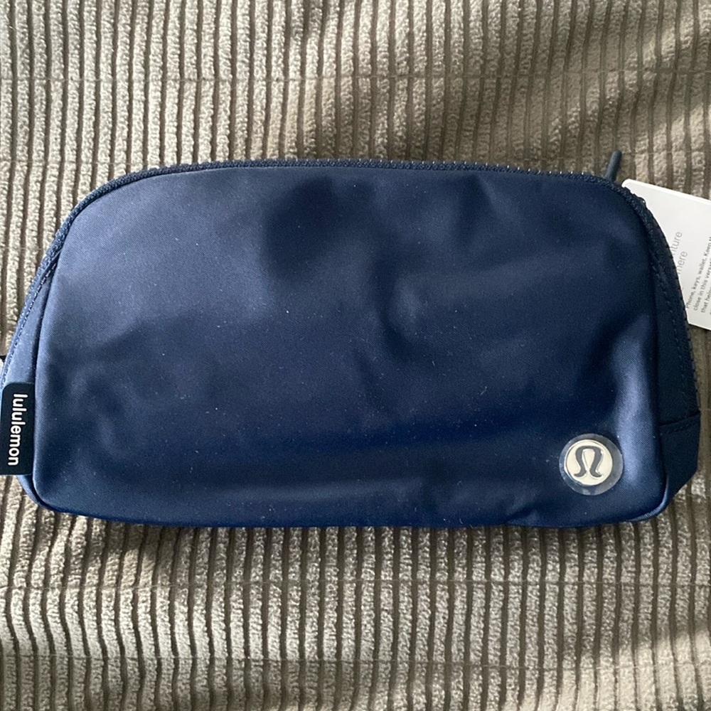 Navy Blue Lululemon belt bag